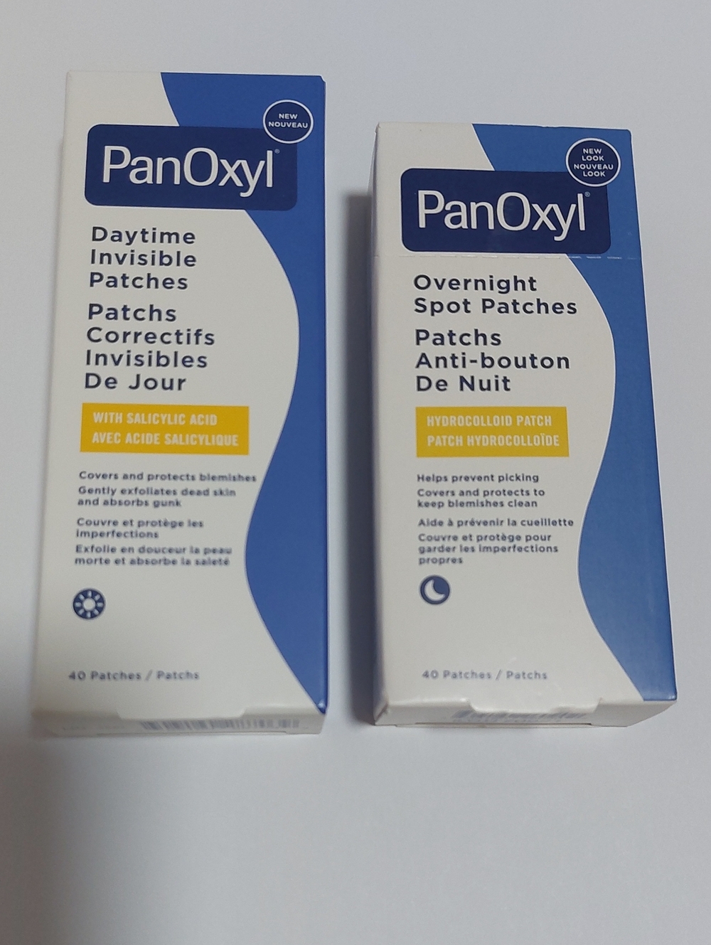 Day & Night Acne Patch Duo — White & Blue